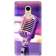 iSaprio Vintage Microphone for Xiaomi Redmi Note 4 - Phone Cover