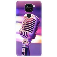 iSaprio Vintage Microphone for Xiaomi Redmi Note 9 - Phone Cover