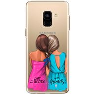 iSaprio Best Friends for Samsung Galaxy A8 2018 - Phone Cover