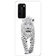 iSaprio White Jaguar for Huawei P40 - Phone Cover