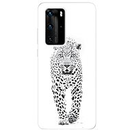 iSaprio White Jaguar for Huawei P40 Pro - Phone Cover