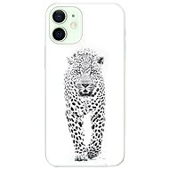 iSaprio White Jaguar for iPhone 12 mini - Phone Cover