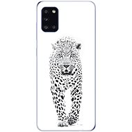 iSaprio White Jaguar for Samsung Galaxy A31 - Phone Cover
