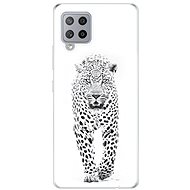 iSaprio White Jaguar for Samsung Galaxy A42 - Phone Cover