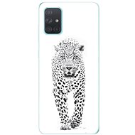 iSaprio White Jaguar for Samsung Galaxy A71 - Phone Cover