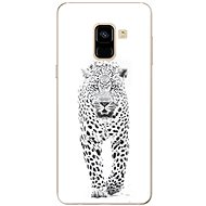 iSaprio White Jaguar for Samsung Galaxy A8 2018 - Phone Cover