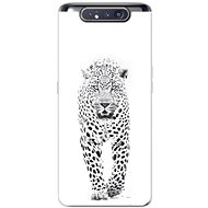 iSaprio White Jaguar for Samsung Galaxy A80 - Phone Cover