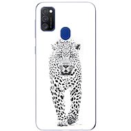 iSaprio White Jaguar for Samsung Galaxy M21 - Phone Cover
