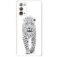 iSaprio White Jaguar for Samsung Galaxy Note 20 - Phone Cover