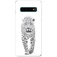 iSaprio White Jaguar for Samsung Galaxy S10 - Phone Cover
