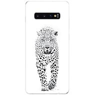 iSaprio White Jaguar for Samsung Galaxy S10+ - Phone Cover