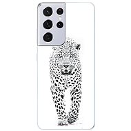 iSaprio White Jaguar for Samsung Galaxy S21 Ultra - Phone Cover