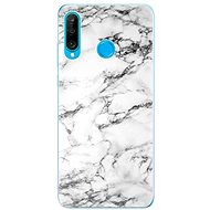 iSaprio White Marble 01 for Huawei P30 Lite - Phone Cover