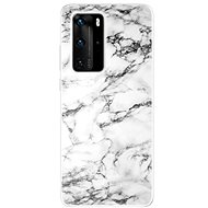 iSaprio White Marble 01 for Huawei P40 Pro - Phone Cover