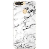 iSaprio White Marble 01 for Huawei Y6 Prime 2018 - Phone Cover