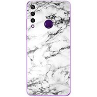 iSaprio White Marble 01 for Huawei Y6p - Phone Cover