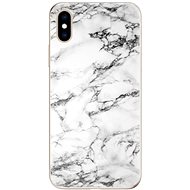 iSaprio White Marble 01 for iPhone XS - Phone Cover