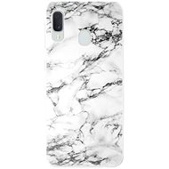 iSaprio White Marble 01 for Samsung Galaxy A20e - Phone Cover