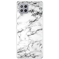 iSaprio White Marble 01 for Samsung Galaxy A42 - Phone Cover