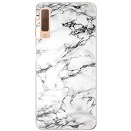 iSaprio White Marble 01 for Samsung Galaxy A7 (2018) - Phone Cover