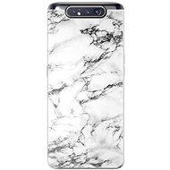 iSaprio White Marble 01 for Samsung Galaxy A80 - Phone Cover