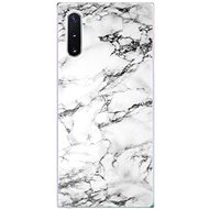 iSaprio White Marble 01 for Samsung Galaxy Note 10 - Phone Cover