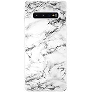 iSaprio White Marble 01 for Samsung Galaxy S10+ - Phone Cover