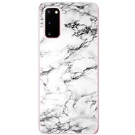iSaprio White Marble 01 for Samsung Galaxy S20 - Phone Cover