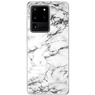 iSaprio White Marble 01 for Samsung Galaxy S20 Ultra - Phone Cover