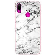 iSaprio White Marble 01 for Xiaomi Redmi Note 7 - Phone Cover