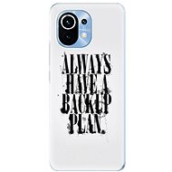 iSaprio Backup Plan for Xiaomi Mi 11 - Phone Cover