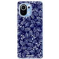 iSaprio Blue Leaves 05 for Xiaomi Mi 11 - Phone Cover