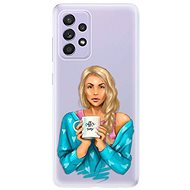 iSaprio Coffee Now - Blond for Samsung Galaxy A52 - Phone Cover