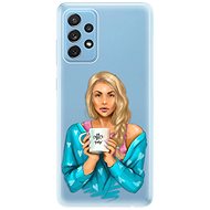 iSaprio Coffee Now - Blond for Samsung Galaxy A72 - Phone Cover