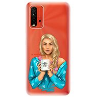 iSaprio Coffee Now - Blond for Xiaomi Redmi 9T - Phone Cover