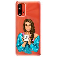 iSaprio Coffee Now - Brunette for Xiaomi Redmi 9T - Phone Cover
