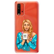iSaprio Coffee Now - Redhead for Xiaomi Redmi 9T - Phone Cover