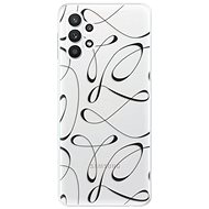 iSaprio Fancy - Black for Samsung Galaxy A32 LTE - Phone Cover