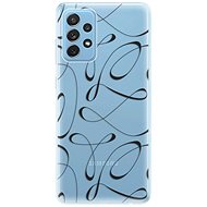 iSaprio Fancy - Black for Samsung Galaxy A72 - Phone Cover