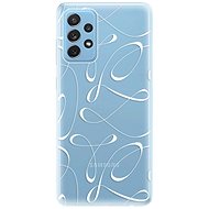 iSaprio Fancy - White for Samsung Galaxy A72 - Phone Cover