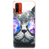 iSaprio Galaxy Cat for Xiaomi Redmi 9T - Phone Cover