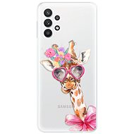 iSaprio Lady Giraffe for Samsung Galaxy A32 LTE - Phone Cover