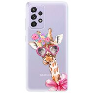 iSaprio Lady Giraffe for Samsung Galaxy A52 - Phone Cover