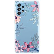iSaprio Leaves and Flowers for Samsung Galaxy A72 - Phone Cover