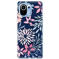 iSaprio Leaves on Blue for Xiaomi Mi 11 - Phone Cover