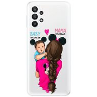 iSaprio Mama Mouse Brunette and Boy for Samsung Galaxy A32 LTE - Phone Cover