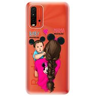 iSaprio Mama Mouse Brunette and Boy for Xiaomi Redmi 9T - Phone Cover