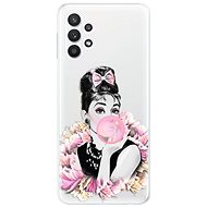iSaprio Pink Bubble for Samsung Galaxy A32 LTE - Phone Cover