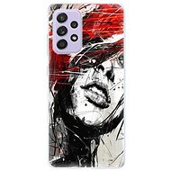 iSaprio Sketch Face for Samsung Galaxy A52 - Phone Cover