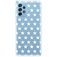 iSaprio Stars Pattern - White for Samsung Galaxy A72 - Phone Cover